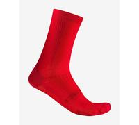 Chaussettes Castelli Espresso 18 rouge tomate - L-XL