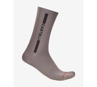 Chaussettes Castelli Linea Logo 15 marron - S-M