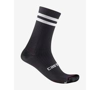 Chaussettes Castelli Originale 18 noir blanc - S-M