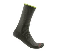 Chaussettes Castelli Premio 18 Vert Deep, Taille S/M