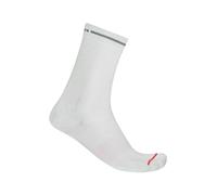 Castelli Chaussettes Premio Evo 18 blanches Taille XXL