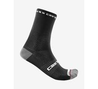Chaussettes Castelli Pro 15 Rosso Corsa noir - XXL