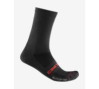 Chaussettes Castelli Re-Cycle Thermal 18 cm noir intense - S-M