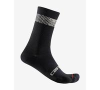 Chaussettes Castelli Unlimited 18 noir argent - S-M