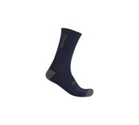 Chaussettes castelli venti merino bleu