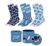 ARTESANÍA CERDÁ, S.L. Chaussettes Stitch — Coffret 3 paires Multicolore Taille Unique Mixte