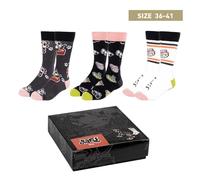 Chaussettes Cerda Otaku (x3) Noir 35/41