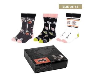 Chaussettes Cerda Otaku (x3) Noir 35/41
