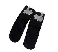 Chaussettes chat avec balles | Chaussettes d'équipage drôles femmes hommes | Chaussette d'animaux mignons avec chaton 3D Pompon | Chaussette pantoufle coton à imprimé chats pour amoureux chats