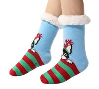 Chaussettes Chaudes Femme Chaussettes Anti Transpiration, Colorées Et Douillettes pour Une Tenue d'hiver À Mignon Rigolo Drôle Motif Mode Chic pour La Maison Dormir