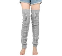 Chaussettes chauffantes - 1 paire de chaussons chauffants USB pour la chasse, au-dessus du genou, vêtements chauffants pour l'hiver, la randonnée, la promenade du chien, la moto