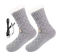 Chaussettes chauffantes - 20,8 x 24,9 cm | Bas chauffants thermiques | Chauffe-pieds ergonomiques | Pour sports d'hiver, snowboard, activités de plein air, voyage, maison, famille, femmes, ski