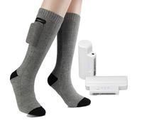 Chaussettes Chauffantes À Batterie 2200 Mah Gris