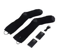 Chaussettes Chauffantes avec 3 Niveaux de Chaleur, Charge USB | Matériau confortable, lavable en machine, batterie 8 000 mAh, longues heures de travail