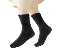 Chaussettes chauffantes - Chauffe-hiver électriques en coton taille 40-46 | Chauffe-pieds 5 V avec batterie rechargeable, ski, camping, marche, vêtements chauffants | Hommes, femmes, personnes âgées