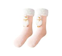 Chaussettes chauffantes, chauffe-pieds rechargeables de Noël - Chaussettes chauffantes confortables et réglables - Pour adultes, petite amie, maison, voyage, automne, temps froid, camping, promenade à