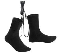Chaussettes chauffantes d'hiver - Chauffage rapide - Chauffage rapide - USB par temps froid - Pour voyage, marche, sports de plein air