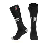 Chaussettes chauffantes d'hiver pour le ski, le cyclisme, rechargeables, électriques, hommes et femmes, rechargeables et lavables