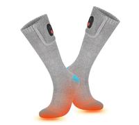 Chaussettes chauffantes d'hiver pour le ski, le cyclisme, rechargeables, électriques, hommes et femmes, rechargeables et lavables