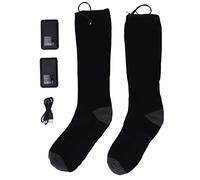 Chaussettes Chauffantes Électriques Chargement USB 3 Niveaux de Chauffage Ultra Confortables Lavables en Machine pour les Activités de Plein Air en Hiver Matériau en Coton 2