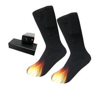 Chaussettes Chauffantes Électriques | Chauffage Uniforme et Isolation Thermique | Chaussettes Chauffantes et Lavables - pour Ski Snowboard Sports Activités Plein Air Maison Voyage Famille Amis