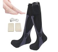 Chaussettes chauffantes électriques | Chaussettes électriques alimentées par piles 2500 mAh - Chaussettes chauffantes intelligentes réglables pour amis, amoureux