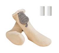 Chaussettes chauffantes électriques en coton Chaussettes de ski de sport Chaussettes de camping Chauffe-pieds Chauffe-pieds électrique Cadeaux pour mère femme fille Réchauffement pour pieds froids
