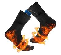 Chaussettes chauffantes électriques pour homme - Chaussettes chauffantes chaudes d'hiver | Chaussettes chaudes rechargeables chaudes, chaussettes chauffantes