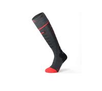 LENZ Heat Sock 5.1 Toe Cap Regular Fit - Homme - Gris / Rouge - taille 45-47- modèle 2026
