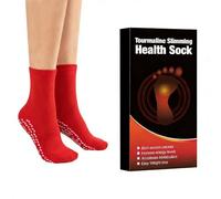 Chaussettes chauffantes pour homme Équipement de santé avec massage et | Chaussettes thermiques auto-chauffantes pour camping, pêche, randonnée, cyclisme, randonnée, travail en plein air, taille L