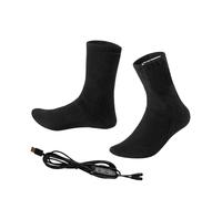 Chaussettes chauffantes pour hommes | Chauffantes rechargeables par USB - Chaussettes électriques | pour hiver, snowboard, sports extérieurs, maison, voyage, famille, amis