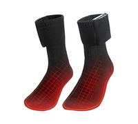 Chaussettes Chauffantes pour Hommes Femmes - Chaussettes Chauffantes Rechargeable, ChaussettesThermiques À Chauffage Rapide, Chauffe Pieds Résistant Au Froid pour Le Ski Randonnée
