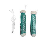 Chaussettes chauffantes rechargeables - Chaussettes chauffantes antidérapantes USB pour intérieur et extérieur par temps froid, améliorateurs de confort, maison, voyage, sommeil, chasse, automne