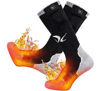 Chaussettes chauffantes, thermiques hiver, chauffées par batterie, s09r, XL