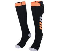 Chaussettes chauffantes unisexes à la mode avec batterie contrôlée par application de 5000 mAh, chaussettes électriques rechargeables pour amateurs de plein air chauffées avec contrôle par application