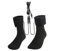 Chaussettes chauffées USB Hivernales - Chaussures Thermiques à réchauffement Rapide, Temps Froid extérieur | Chaussettes électriques Longues Respirantes en randonnée, Voyage, Marche, activités