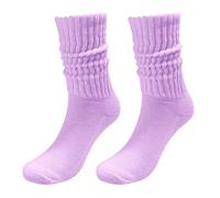 Chaussettes Chaussettes de Couleur Unie Chaussettes de Sport colorées en Coton léger Vert Fluo Enfant