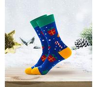 Chaussettes Chaussons Femme Chaussettes De Noël À Tricoter, Colorées Et Douillettes pour Une Tenue d'hiver Rigolotes Motif Drôle Et Multicolore pour La Maison Dormir