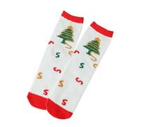 Chaussettes Chaussons Femme Chaussettes De Noël À Tricoter, Décontracté Et Polyvalent Peluche Multicolore À Mignon Rigolo Drôle Motif Mode Chic pour La Maison Dormir