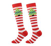 Chaussettes Chaussons Femme Chaussettes De Noël À Tricoter, Décontracté Et Polyvalent Peluche Multicolore Pelucheux Et Épais en Velours De Corail pour La Maison Dormir