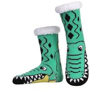 Chaussettes Chaussons Homme Hiver Chaudes Antidérapantes Chaussette Pantoufle Thermiques Polaire Chaussettes Chaussons Antidérapantes pour Homme Thermiques Épaisses et Chaudes pour Homme 1 paire 39-45