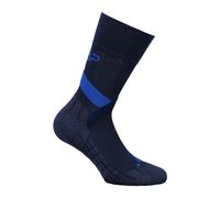 CMP - Chaussette de randonnée Dryarn Mid, Noir Bleu, 39/42