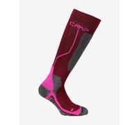 Chaussettes CMP Wool violet bordeaux pour enfants - 25-27