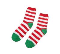 Chaussettes colorées amusantes en coton pour homme Nouveauté folles drôles et cool avec motif Chaussettes douillettes pour femme 39-42 Chaussettes d'hiver colorées Happy Socks Noël, 09-Rouge pastèque