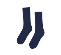 Chaussettes Colorful Standard Marine Blue Bleu 41/46
