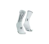 Chaussettes compressport aero socks 2 0 blanc noir