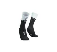 Chaussettes compressport mid compression socks v2 0 noir blanc