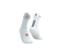 Compressport - Pro Racing Socks V4.0 Run High - Chaussettes de running - T4 - EU: 45-48 - white / black