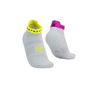 Compressport Pro Racing Socks V4.0 Run Low Blanc 45/47