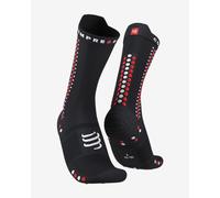 Chaussettes Compressport Pro Racing v4.0 Bike noir rouge - T2